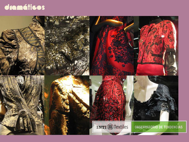 Materiales telas de moda otoño invierno 2010